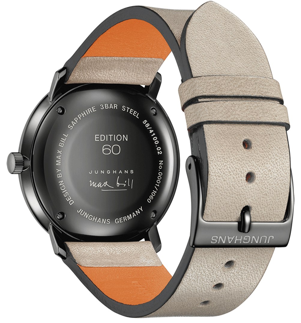 Junghans Max Bill MEGA Kleine Sekunde Edition 60 Watch 58/4100.02 Image 2