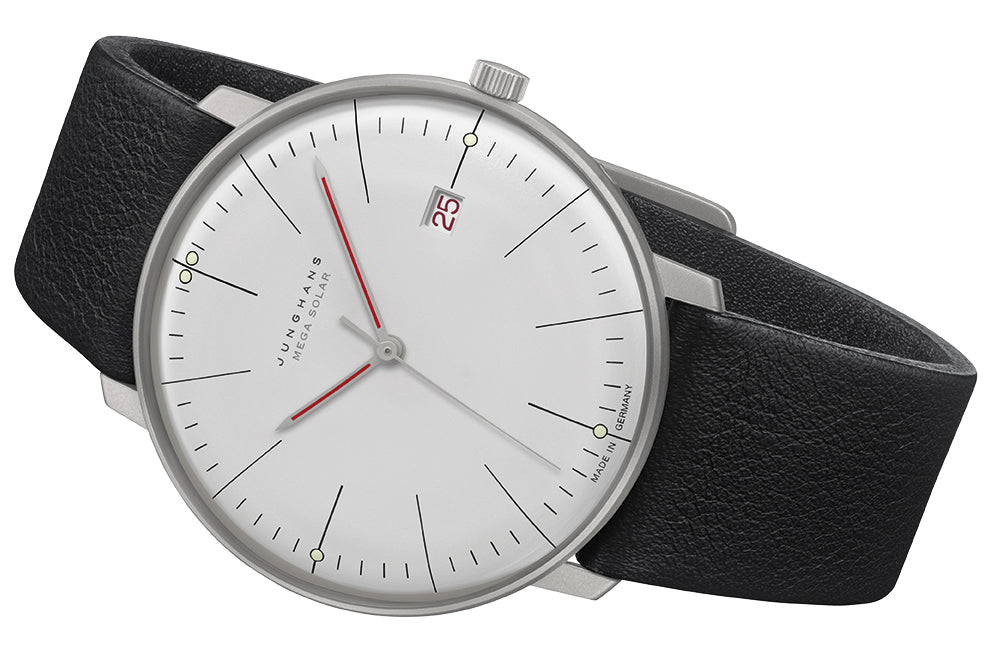 Junghans Max Bill Mega Solar Bauhaus Watch 59/2326.02 Image 3