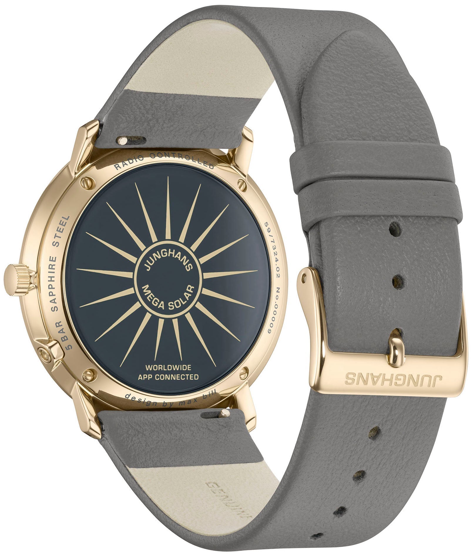 Junghans Max Bill Mega Solar Watch 59/7324.02 Image 2
