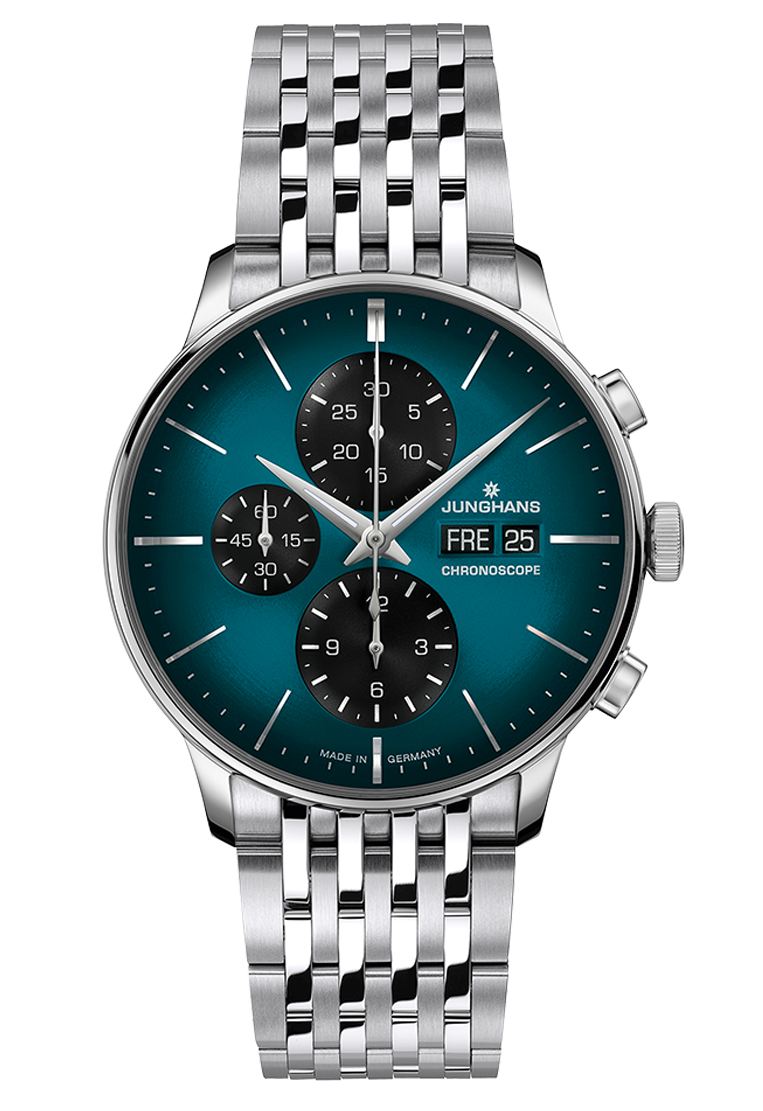 Junghans Meister Chronoscope Blue Limited Edition Watch 27/4622.47 Image 1