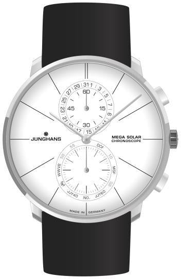 Junghans Meister Fein Chronoscope Mega Solar Watch 59/4200.00 Image 1