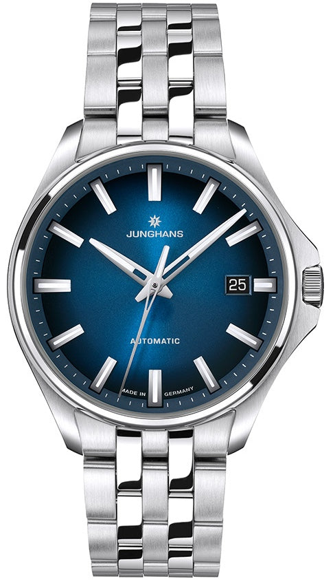 Junghans Meister S Automatic 36mm Dark Blue Watch 27/4582.44 Image 1