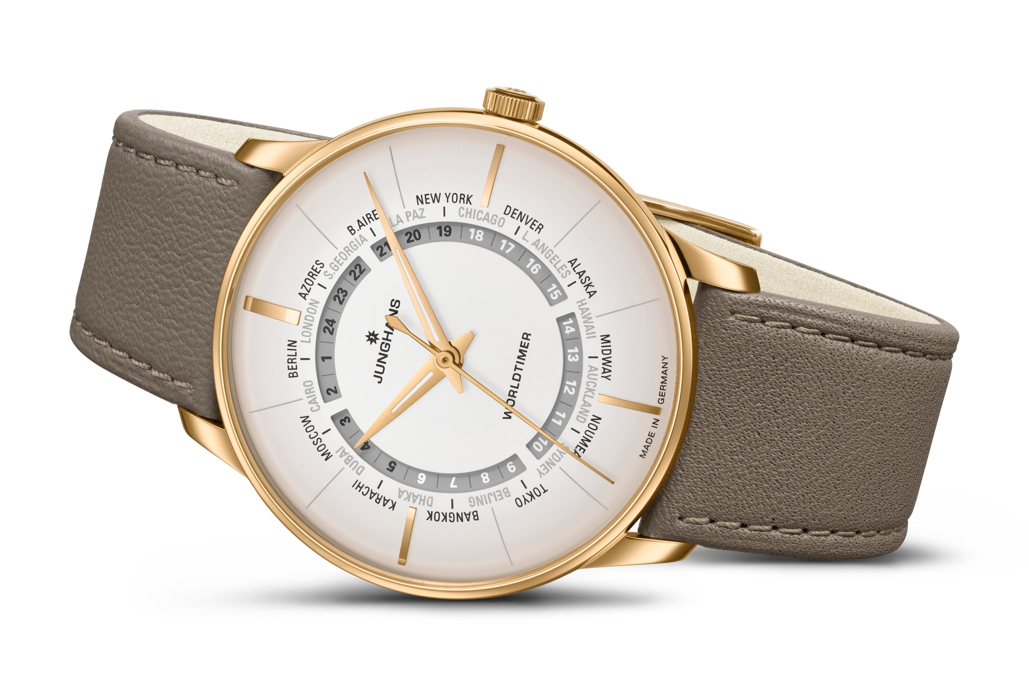 Junghans Meister Worldtimer Watch 27/5012-01 Image 4