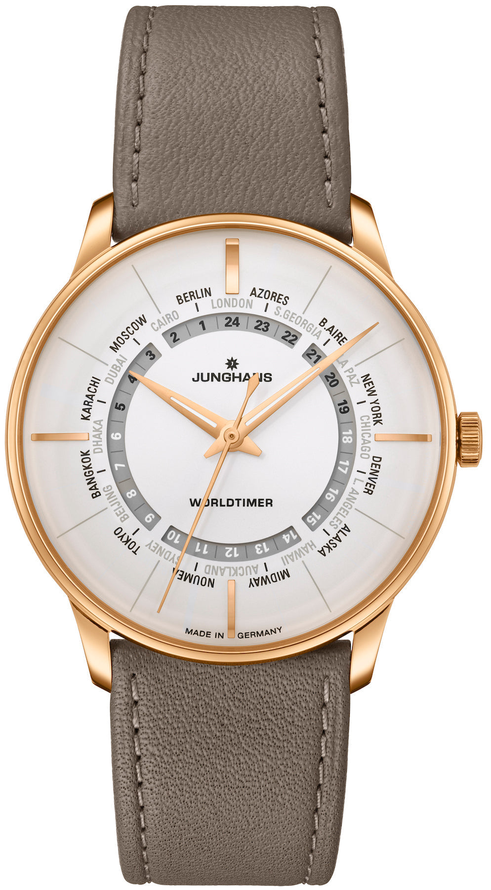 Junghans Meister Worldtimer Watch 27/5012.02 Image 1