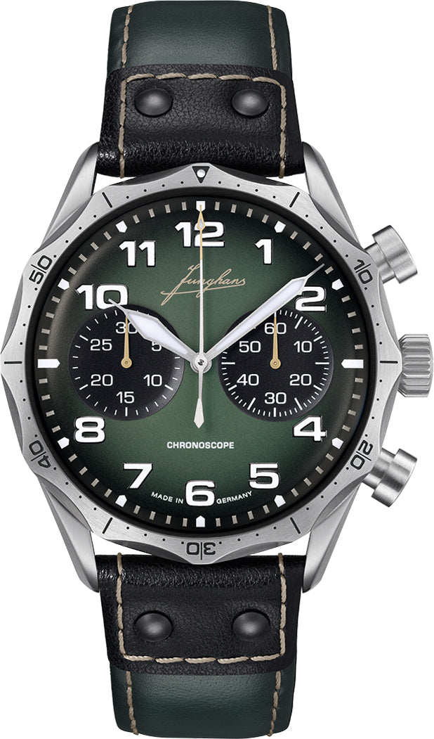 Junghans Pilot Chronoscope Watch 27/3492.00 Image 1