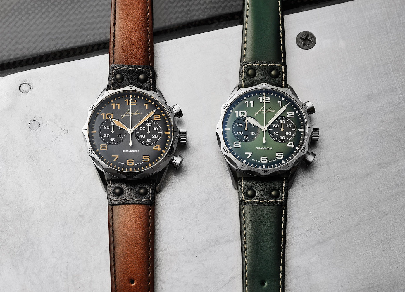Junghans Pilot Chronoscope Watch 27/3492.00 Image 3