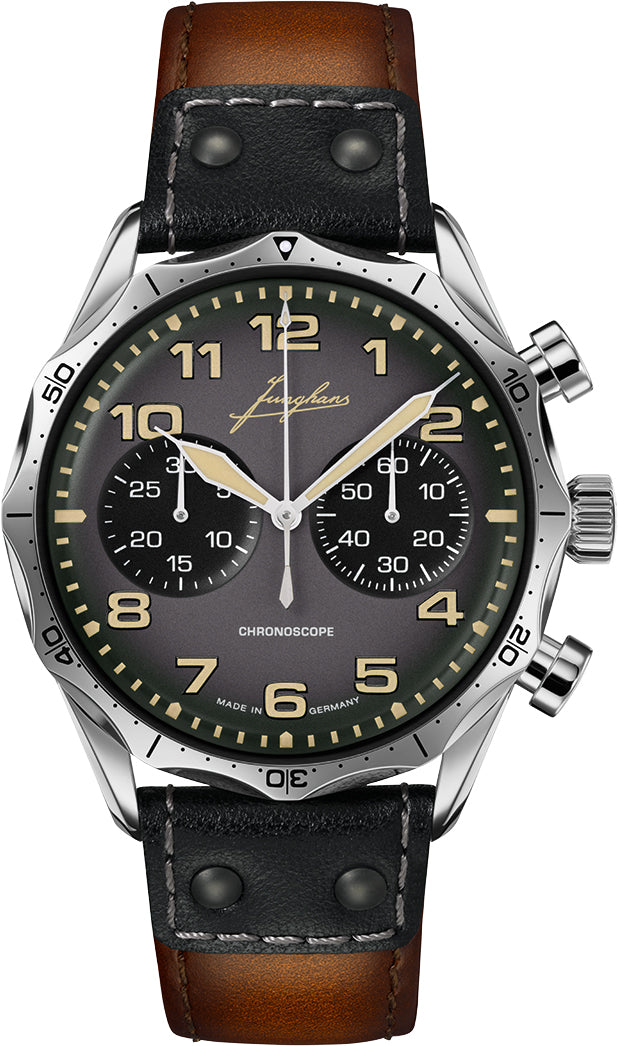 Junghans Pilot Chronoscope Watch 27/3493.00 Image 1