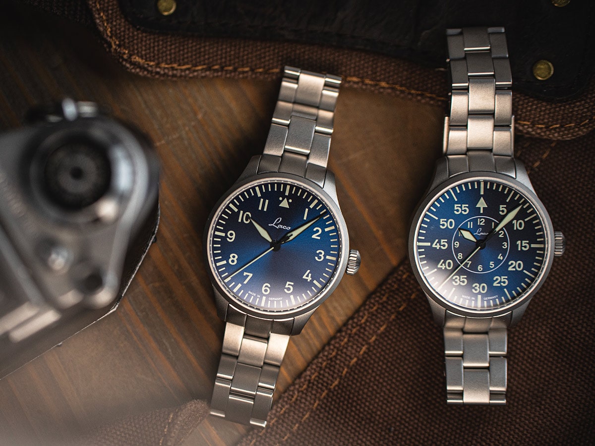 Laco Pilot Basic Augsburg Blue Hour Bracelet 862100.MB Image 3