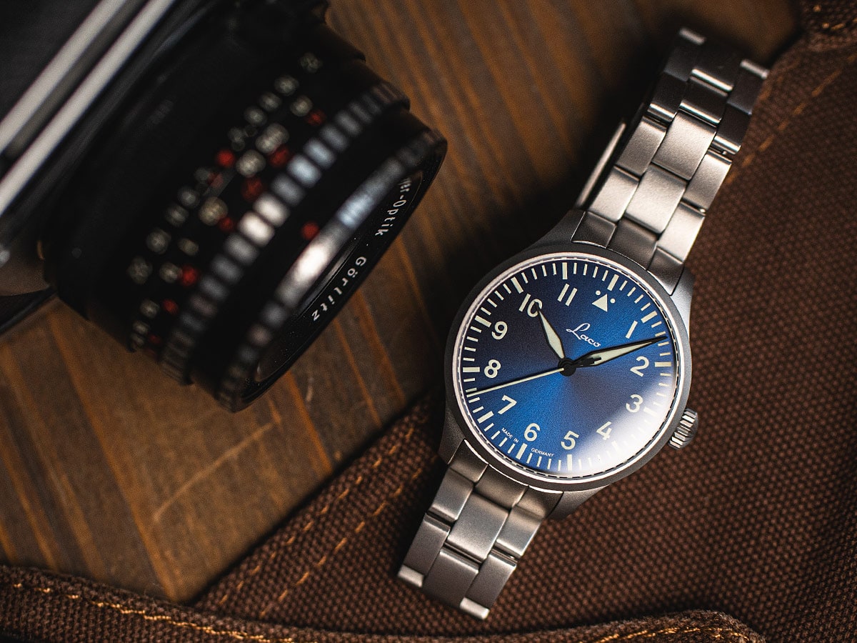 Laco Pilot Basic Augsburg Blue Hour Bracelet 862102.MB Image 4