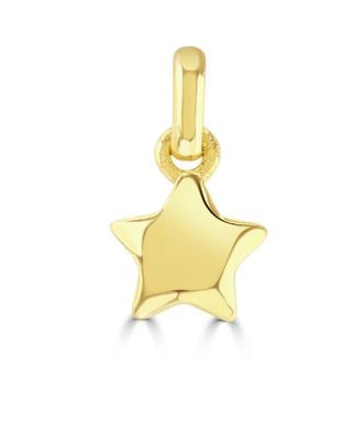 Little Star Gold Plated Sterling Silver Star Charm LSC0381