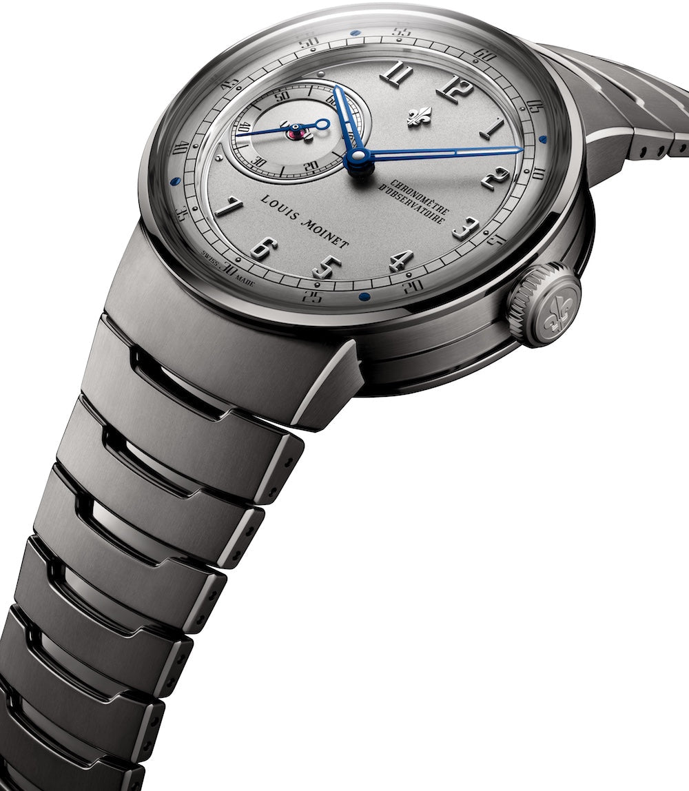 Louis Moinet 1816 Chronograph Titanium Watch LM-150.20.60 Image 3
