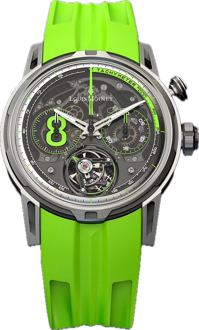 Louis Moinet Autosprint Green Watch LM-116.20.5VC Image 1