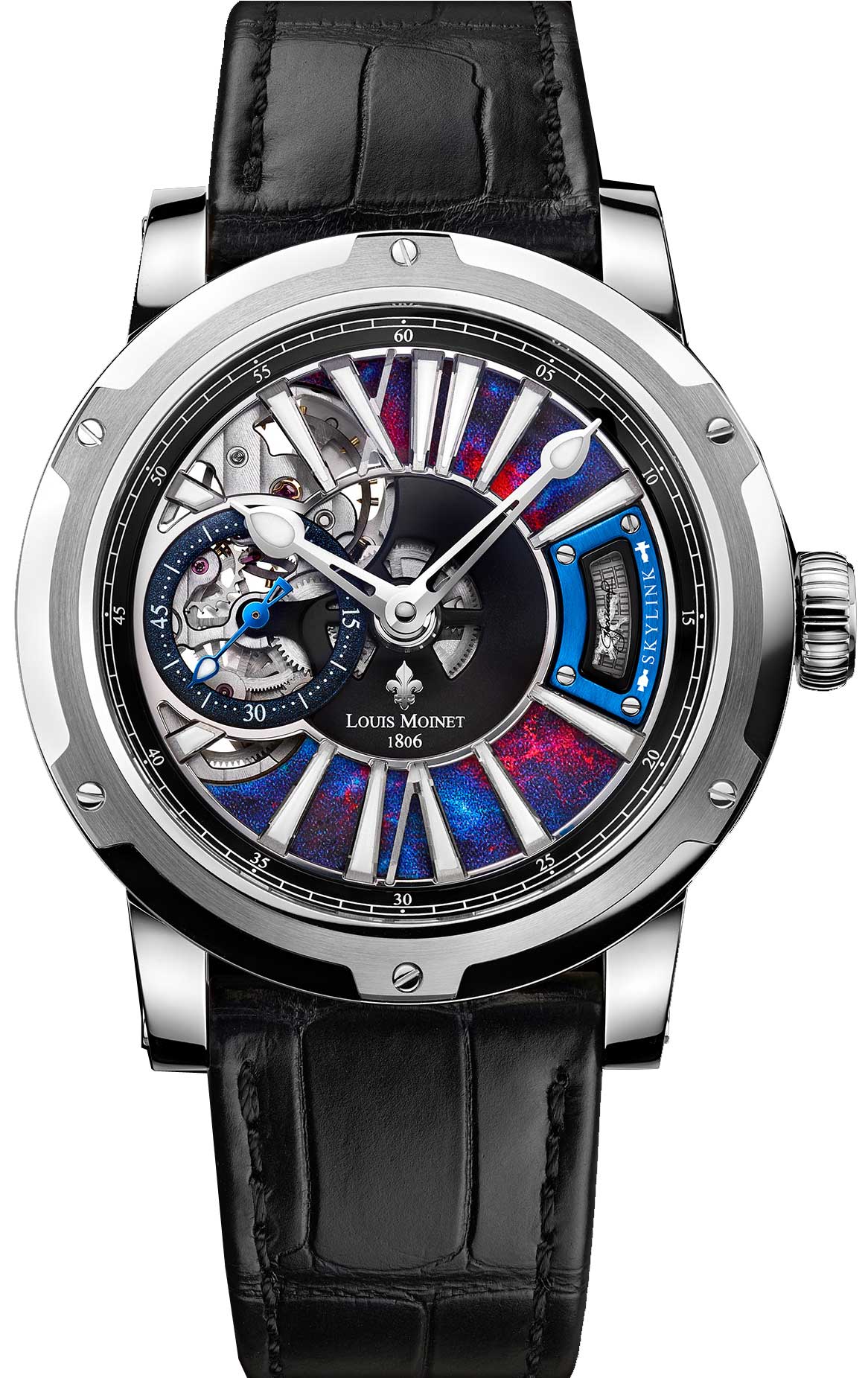 Louis Moinet Skylink Steel Limited Edition Watch LM-45.10.LE Image 1