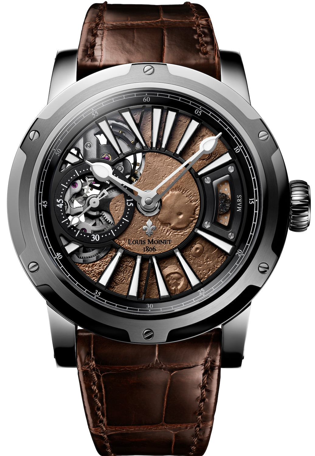 Louis Moinet Watch Mars Steel Limited Edition LM-45.10.MA WB Image 1