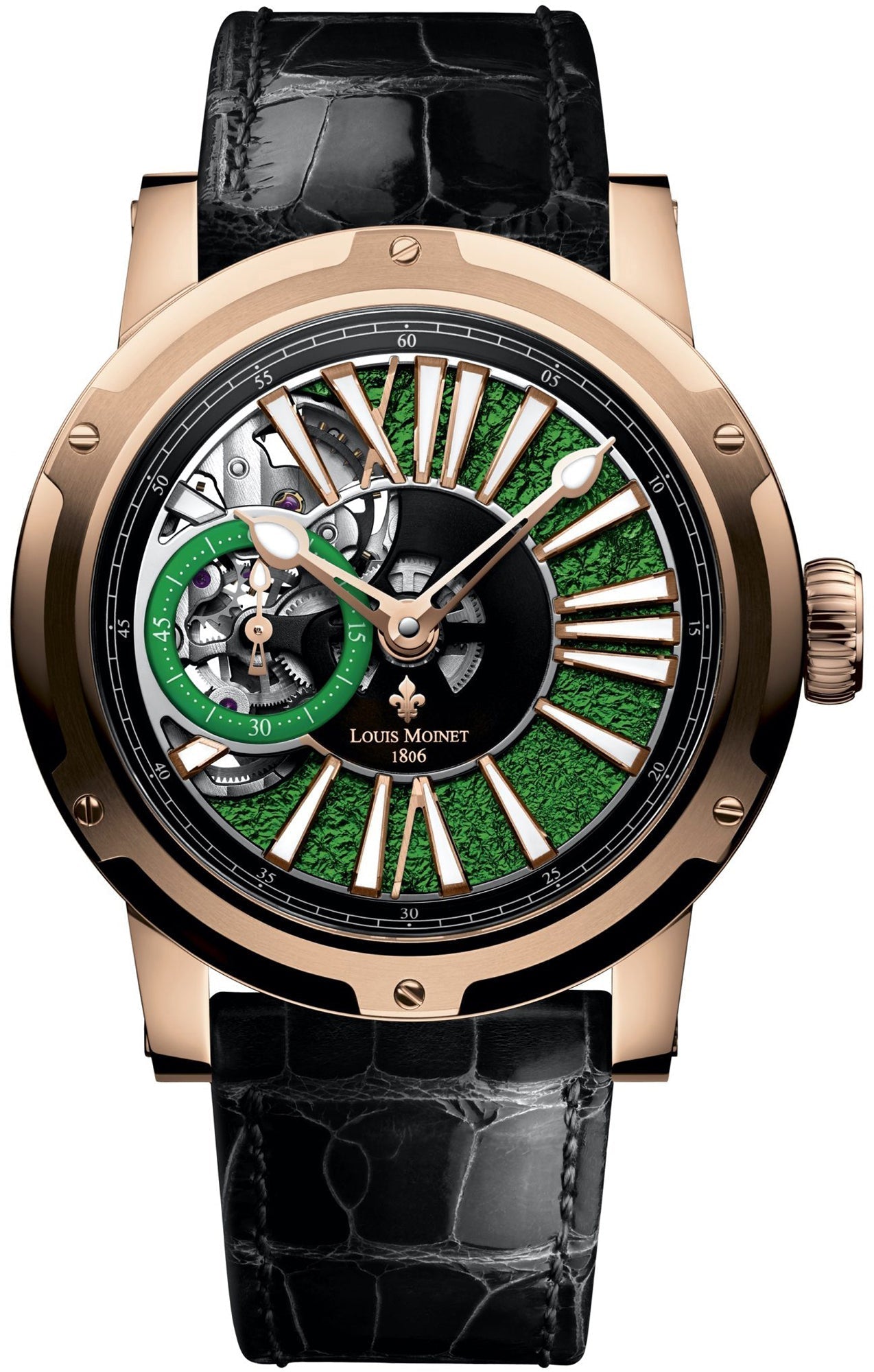 Louis Moinet Watch Metropolis Magic Green Limited Edition LM-45.50.31 Image 1