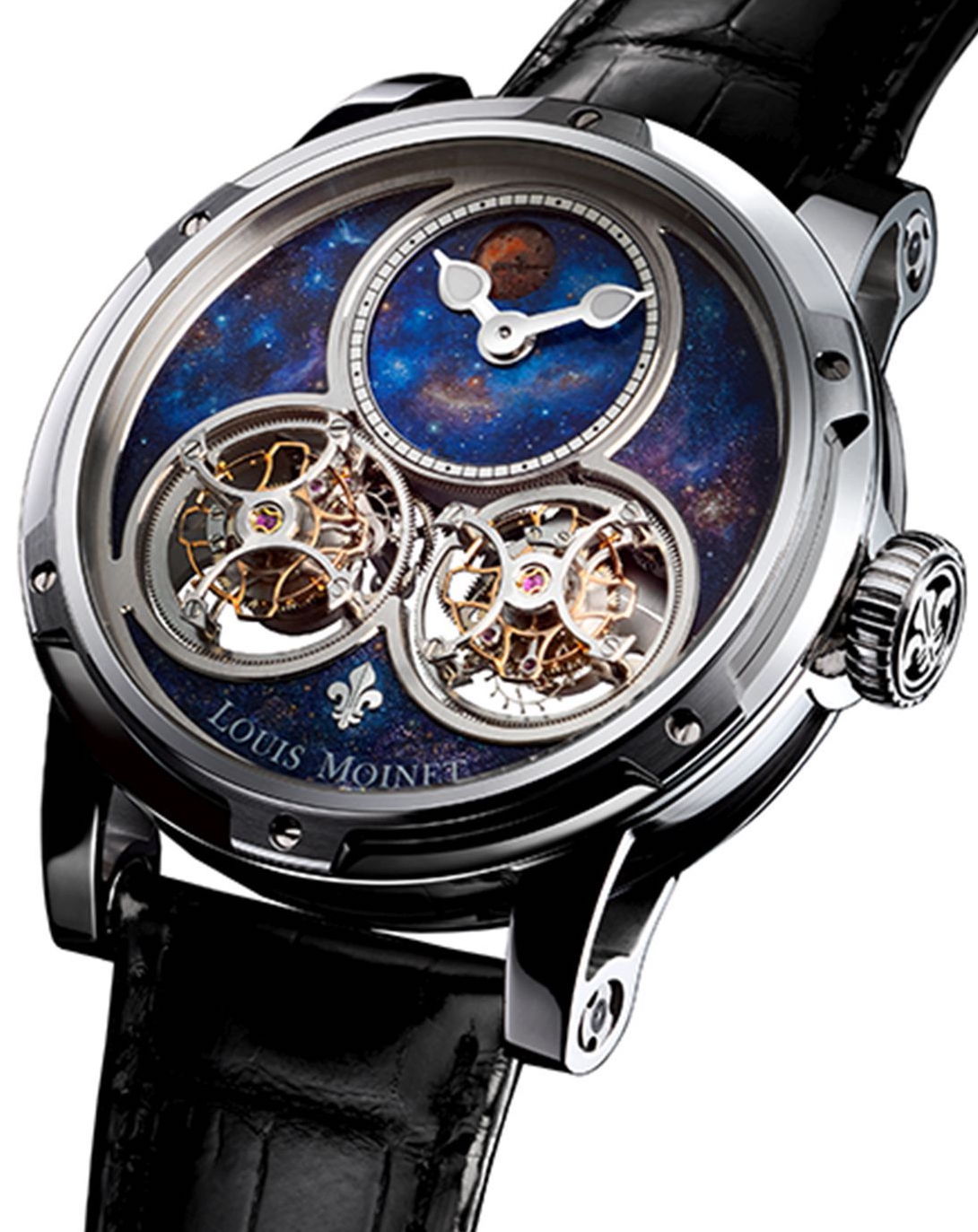 Louis Moinet Watch Sideralis White Gold Limited Edition LM-46.70.20 Image 1