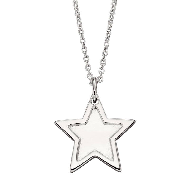 Little Star Sterling Silver Millie Star Adult Necklace LSN0143