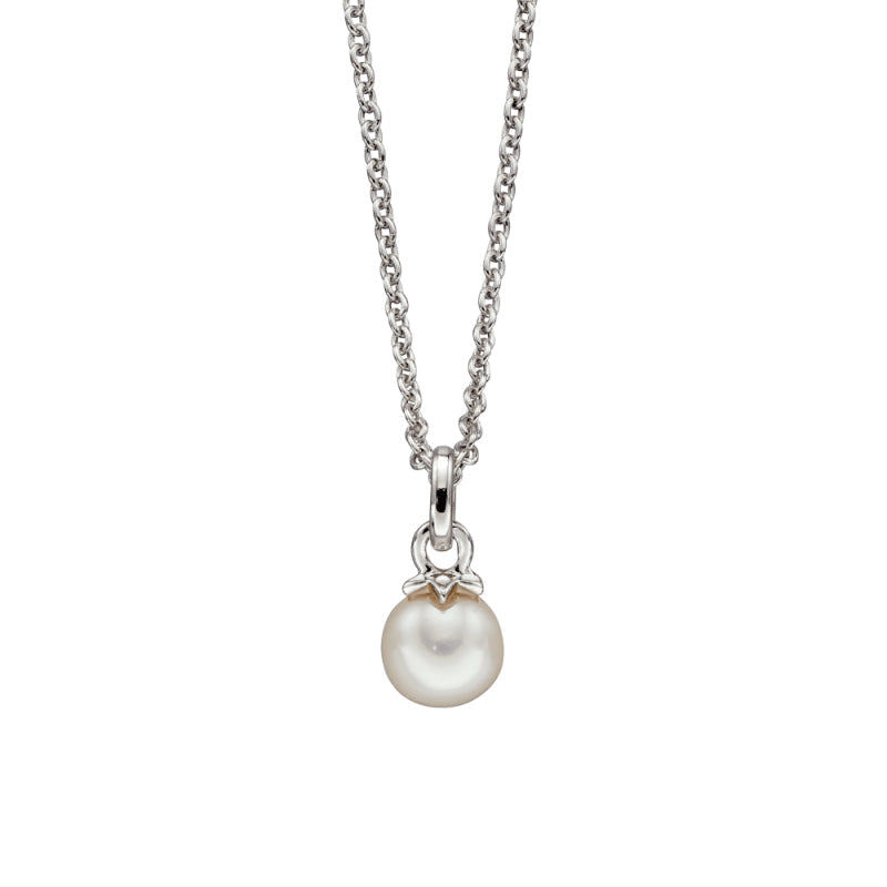 Little Star Sterling Silver Pearl Isla Childs Necklace LSN0159