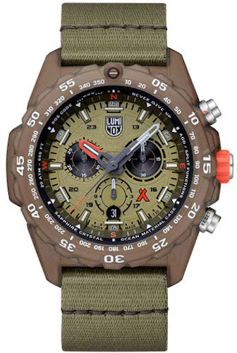 Luminox Bear Grylls Master #TIDE 3740 Series Olive Black Watch XB.3757.ECO Image 1
