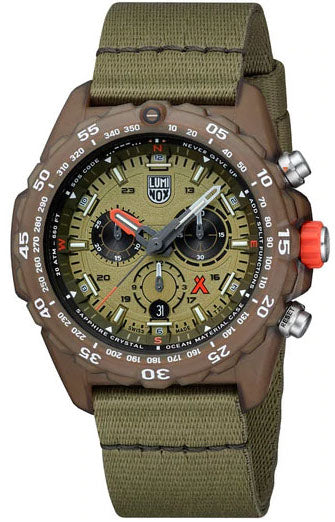 Luminox Bear Grylls Master #TIDE 3740 Series Olive Black Watch XB.3757.ECO Image 3