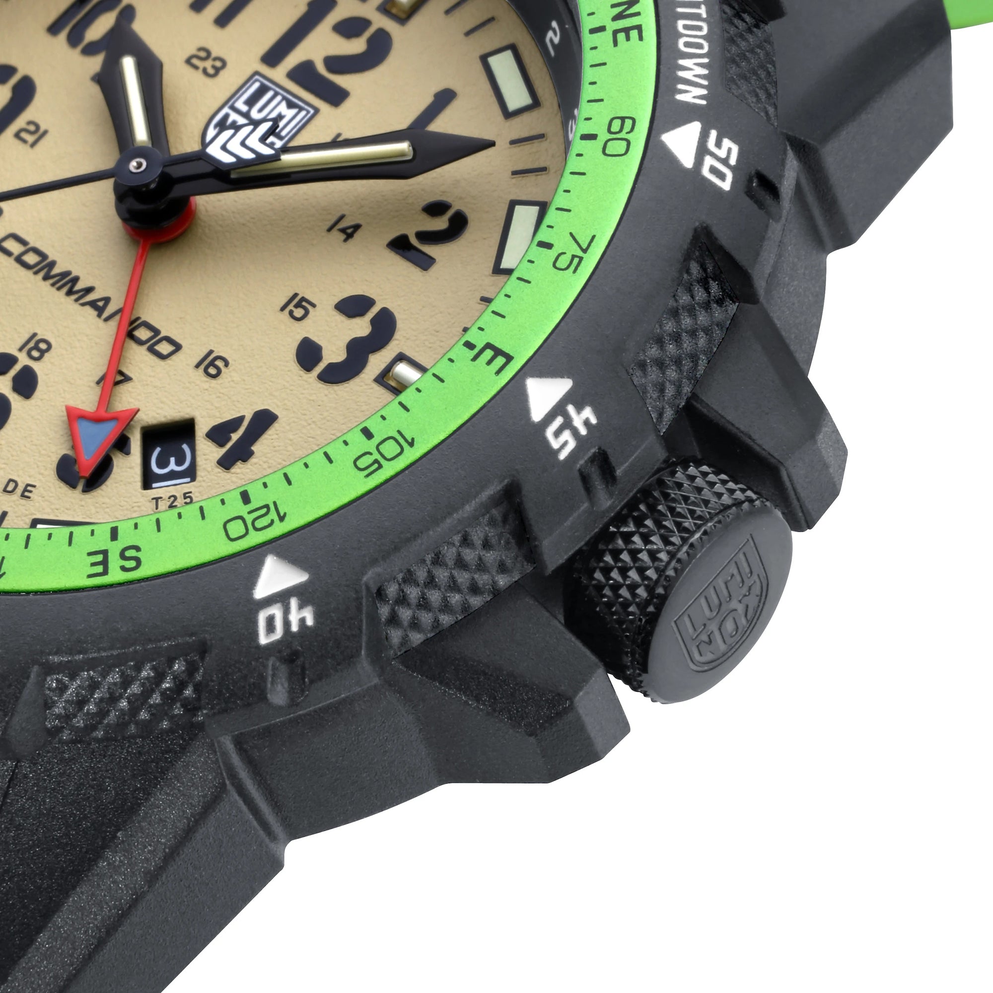 Luminox Land Commando Raider 3320 Series Green Watch LUM-434 Image 7