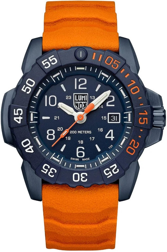 Luminox Navy Seal Foundation 45mm Back To The Blue Watch XS.3253.CBNSF.SET Image 1
