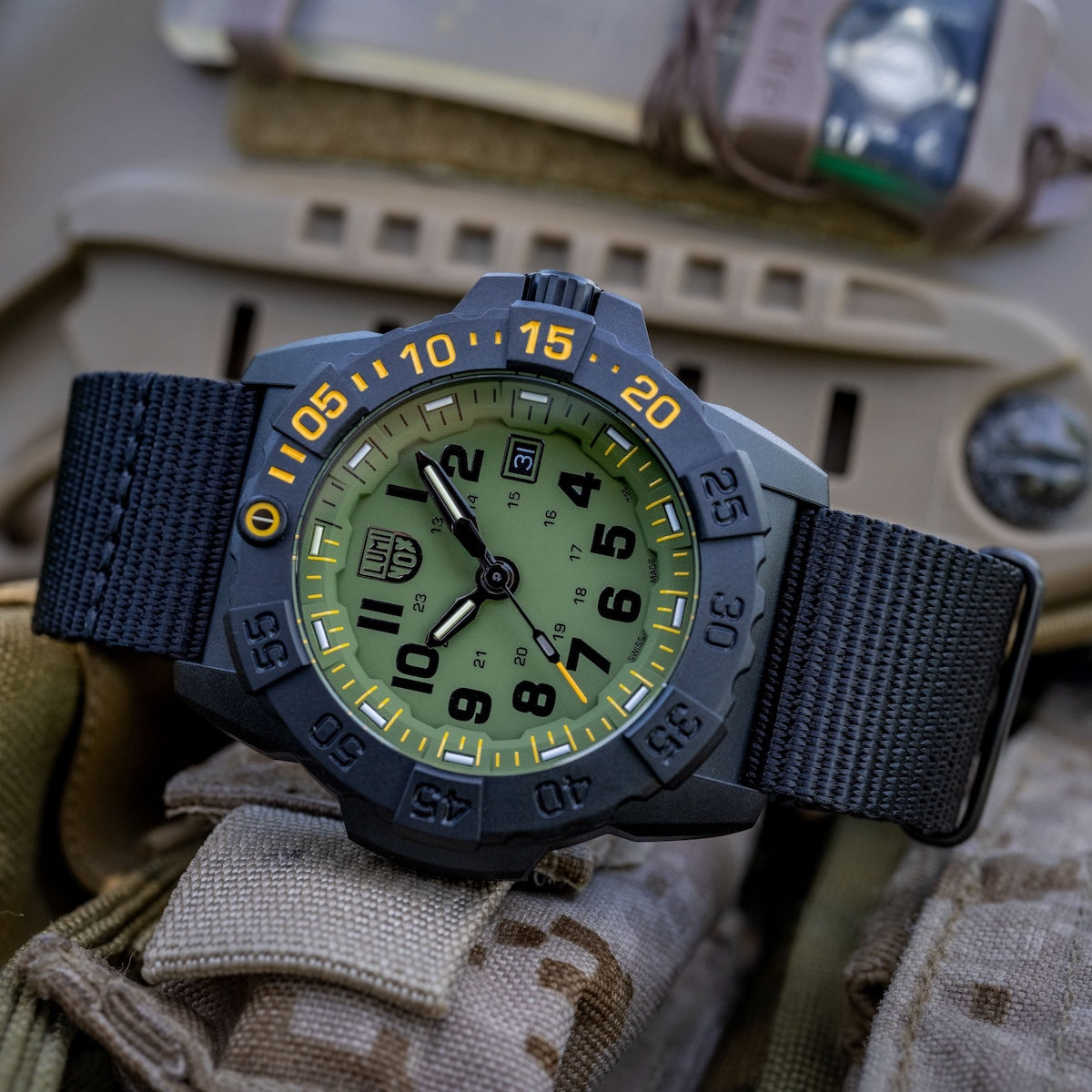 Luminox Navy Seal Foundation 45mm Military Dive Watch XS.3517.NSF.SET Image 8