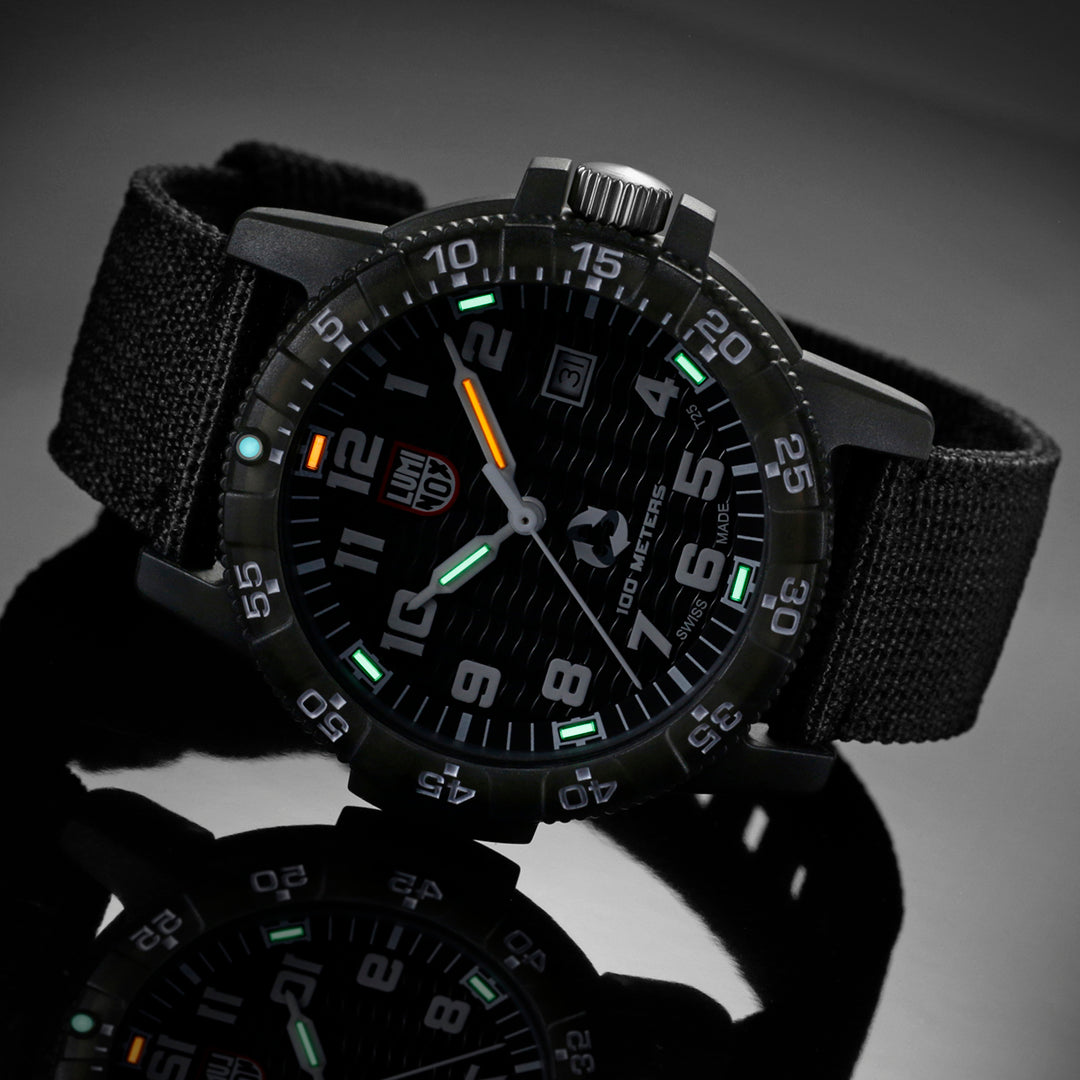 Luminox Sea Leatherback Sea Turtle Giant 0320 Series Black Watch XS.0321.ECO Image 8