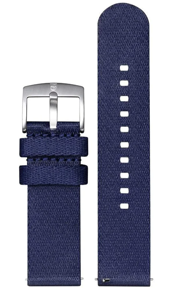 Luminox Strap Leather Blue 24mm FNX.2405.40Q.K Image 1