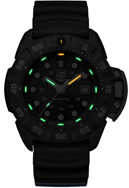 Luminox Watch Scott Cassell Deep Dive Carbon 1550 Series D XS.1553 Image 2