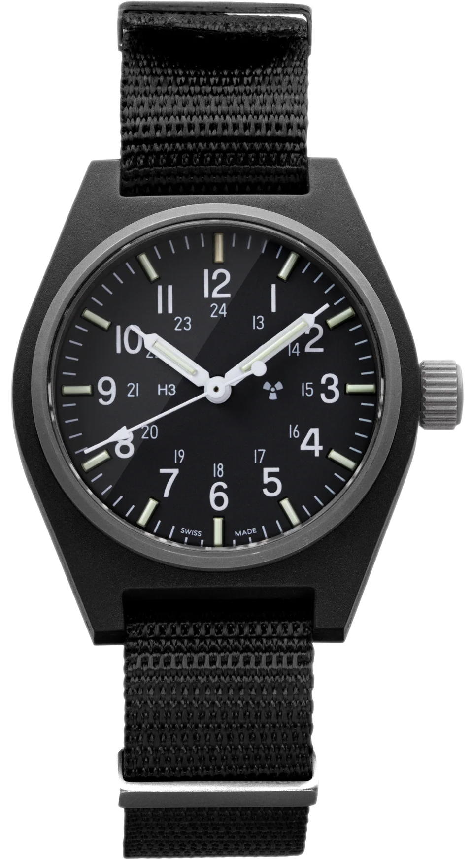 Marathon General Purpose Black Quartz GPQ Watch WW194004BK-0808 Image 1