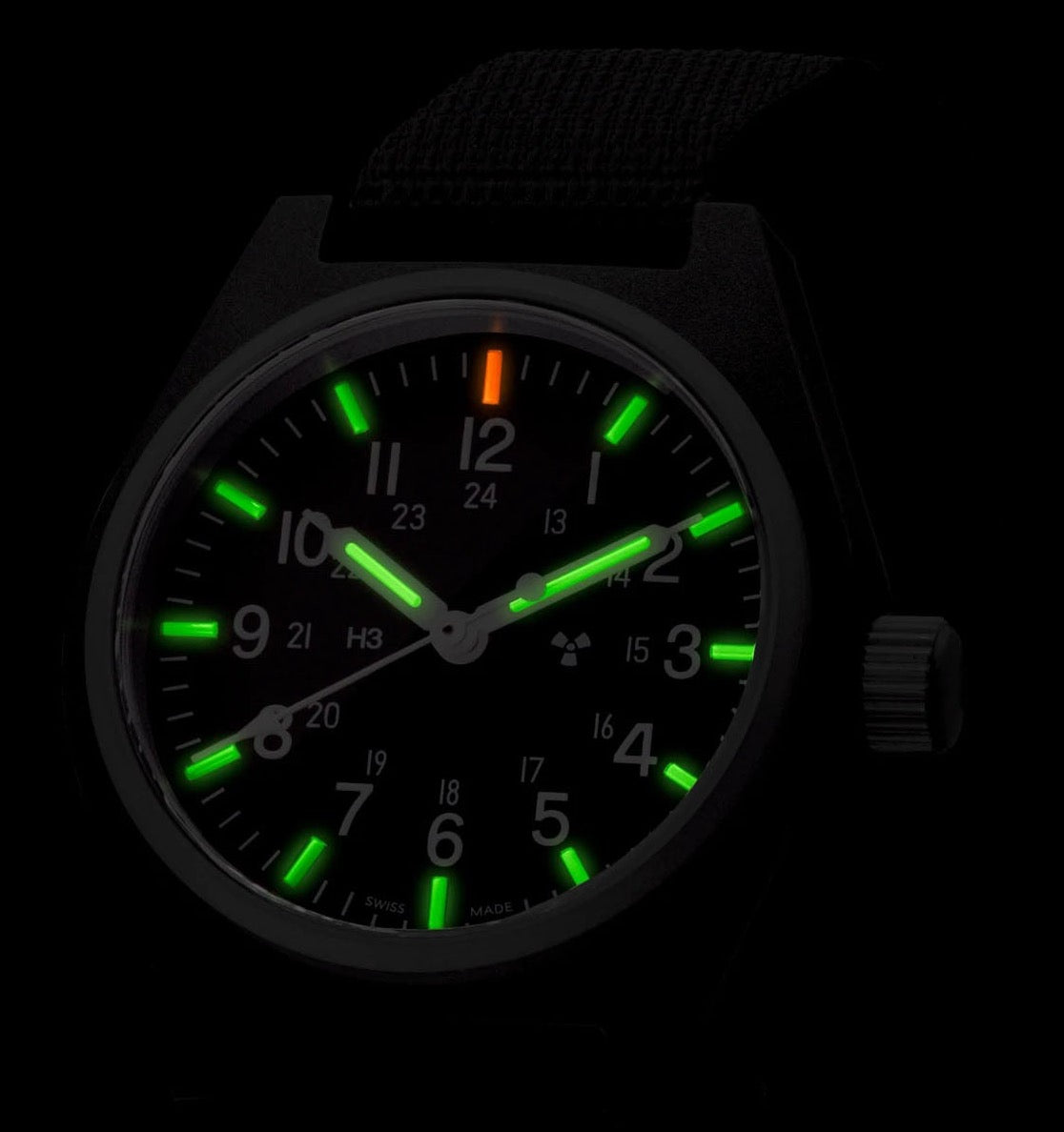 Marathon General Purpose Black Quartz GPQ Watch WW194004BK-0808 Image 3