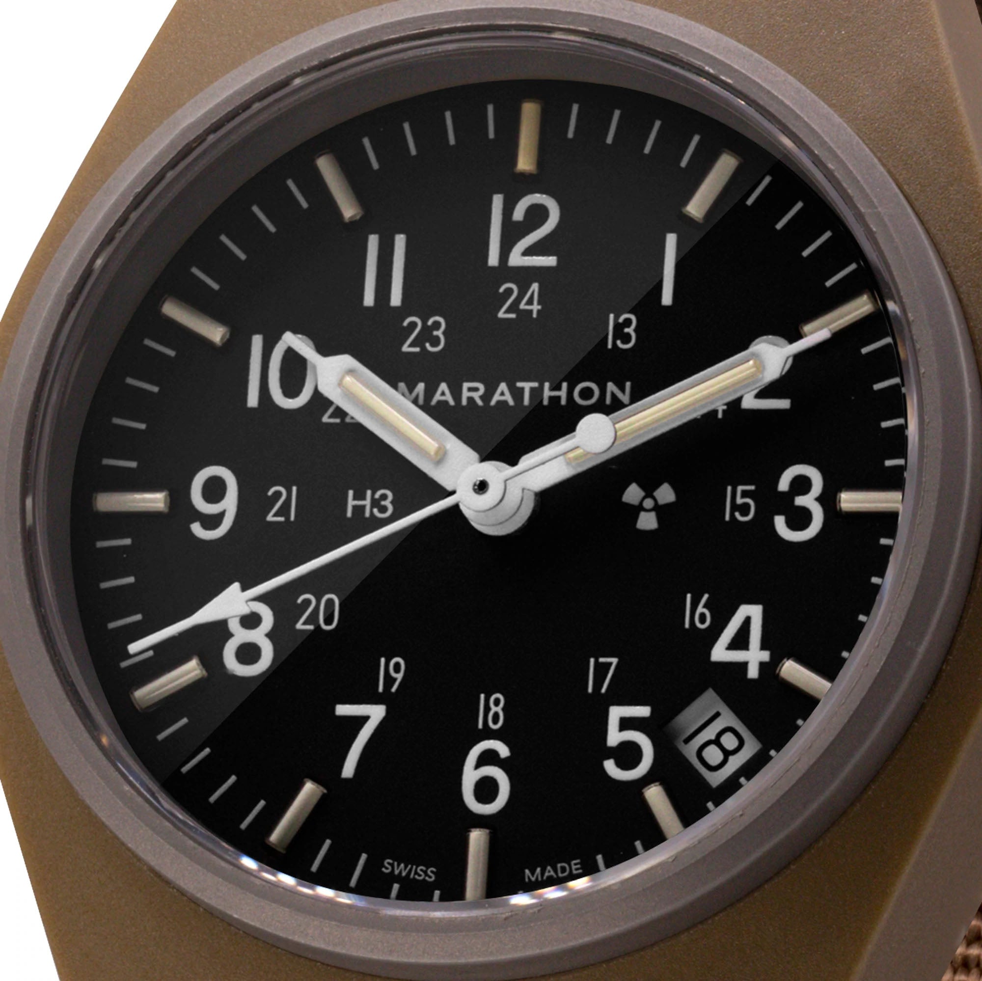 Marathon General Purpose Desert Tan Quartz With Date GPQ Watch WW194015DT-0103 Image 2