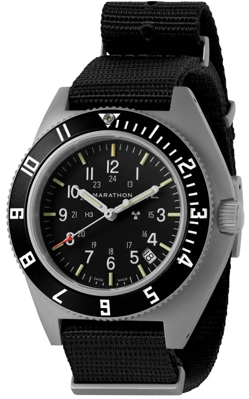 Marathon Steel Navigator Nylon Defstan Watch SSNAV-D Nylon Defstan Image 1