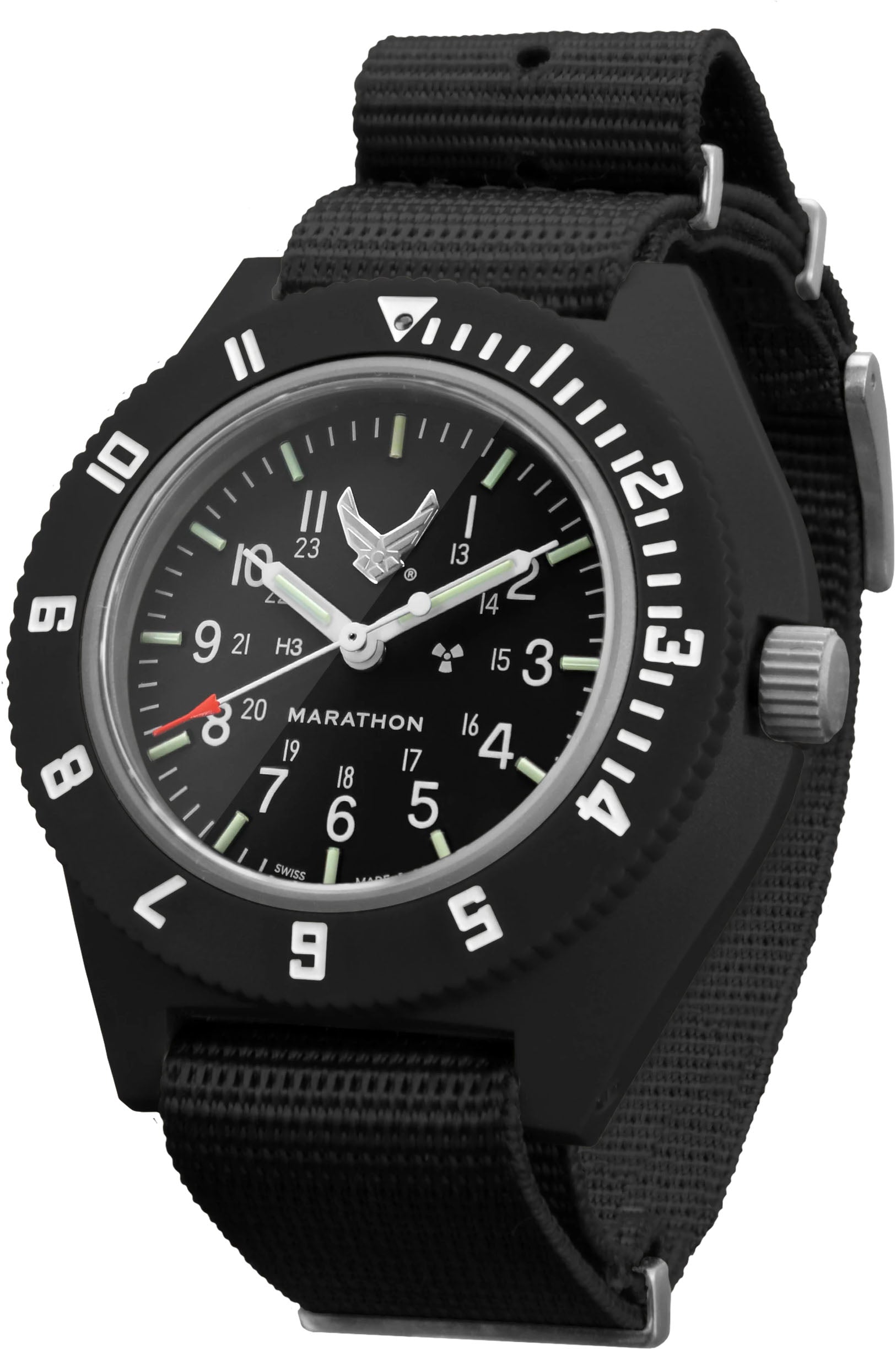 Marathon USAF Collection Official USAF Pilots Navigator Watch WW194001BK-1003 Image 1
