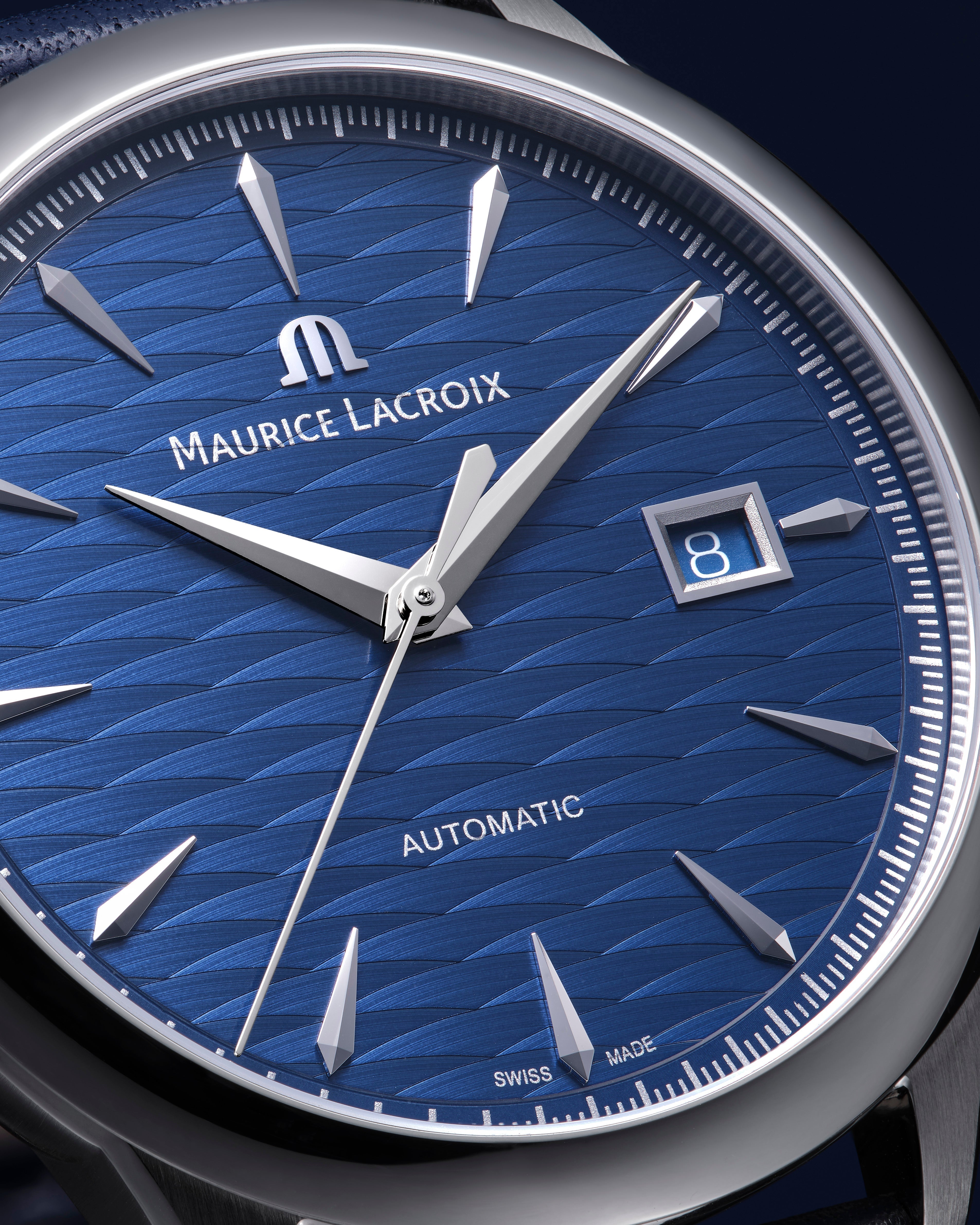Maurice Lacroix 1975 Automatic Blue Limited Edition Watch 756108-SS001-430-4 Image 2