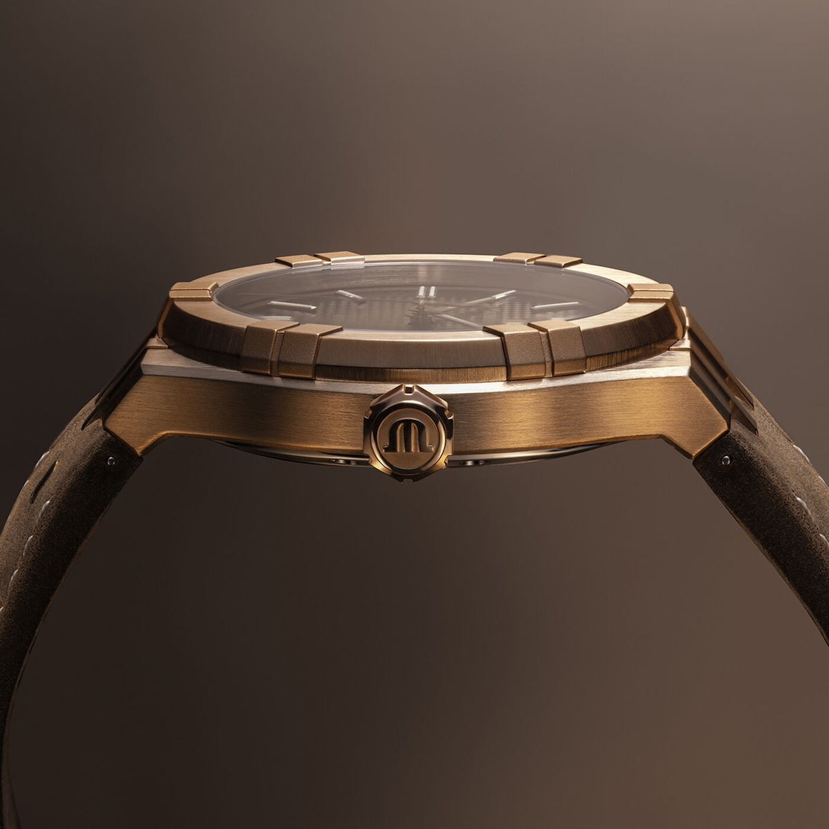 Maurice Lacroix Aikon Automatic Bronze Limited Edition Watch AI6008-BRZ01-730-3 Image 3