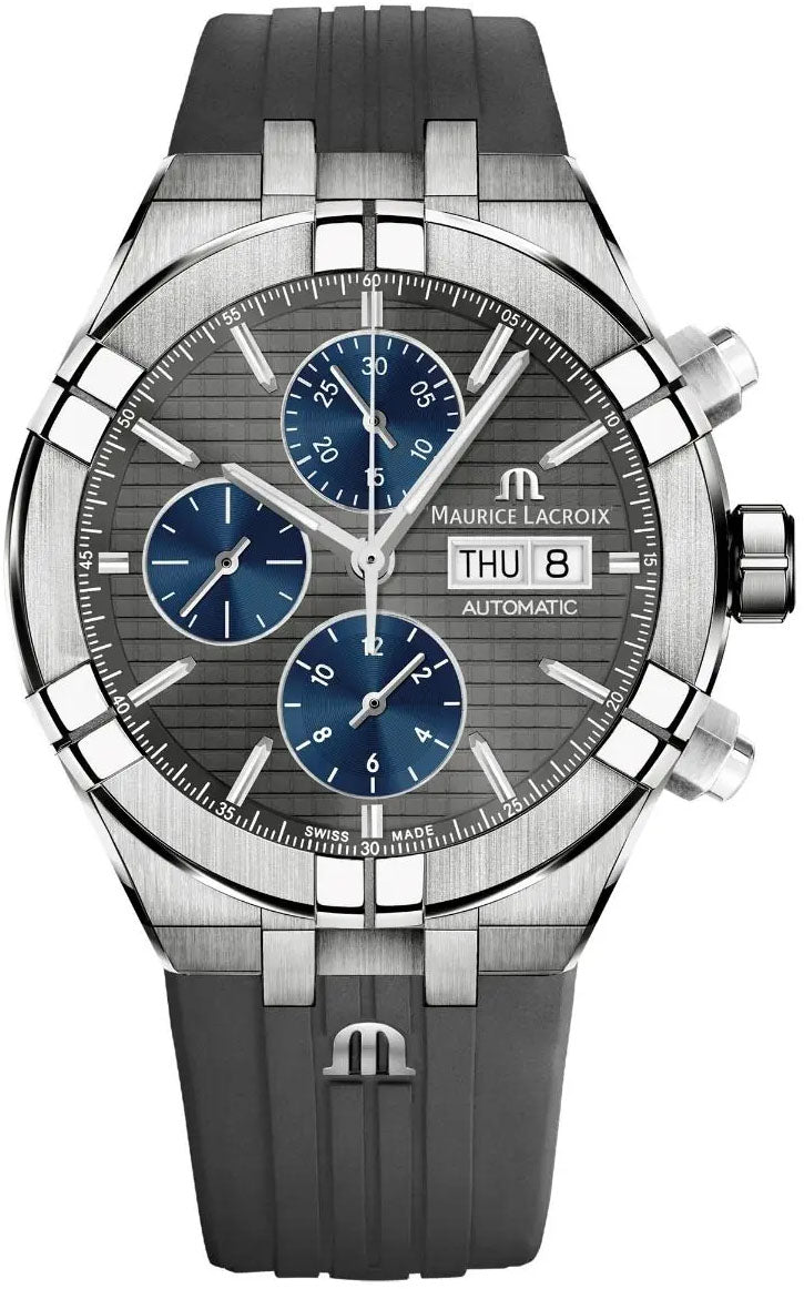Maurice Lacroix Aikon Automatic Chronograph Titanium 44mm Watch AI6038-TT030-330-2 Image 1
