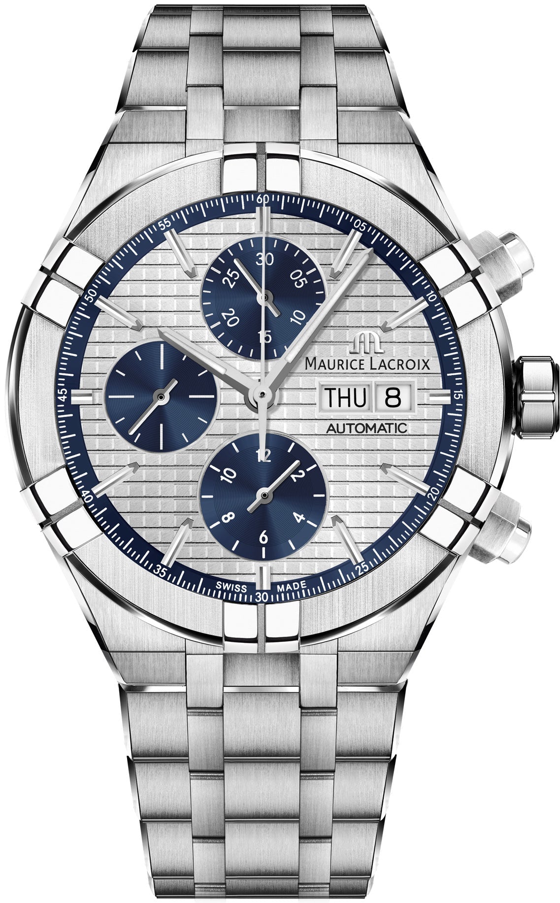 Maurice Lacroix Aikon Automatic Chronograph Watch AI6038-SS002-131-1 Image 1
