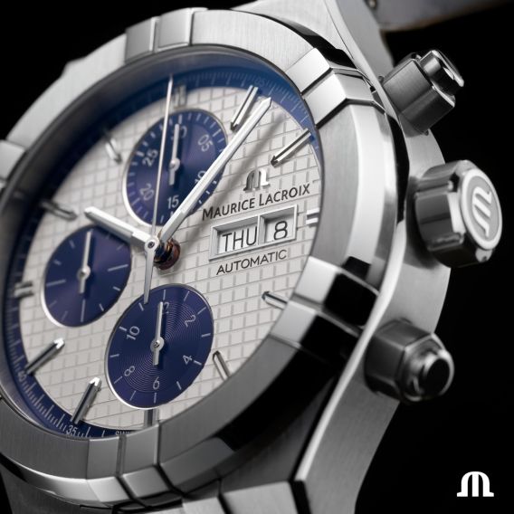 Maurice Lacroix Aikon Automatic Chronograph Watch AI6038-SS002-131-1 Image 3