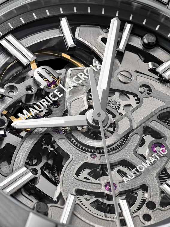 Maurice Lacroix Aikon Automatic Skeleton Watch AI6007-SS002-030-1 Image 3