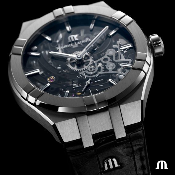 Maurice Lacroix Aikon Automatic Skeleton Watch AI6028-SS001-030-1 Image 3