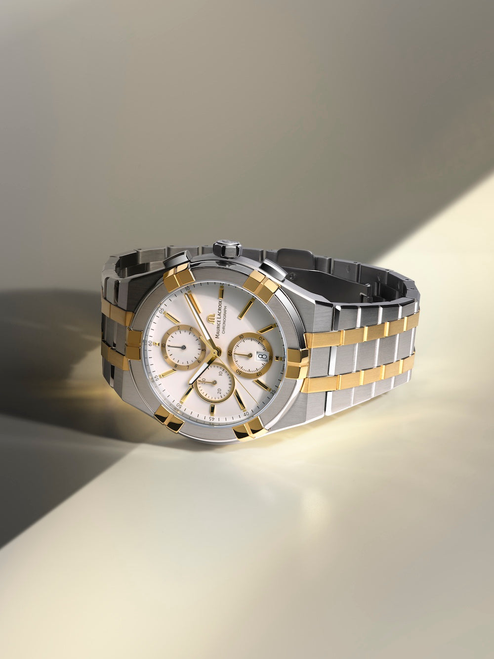 Maurice Lacroix Aikon Chronograph 42mm Duotone Watch AI1118-PVY03-130-1 Image 2