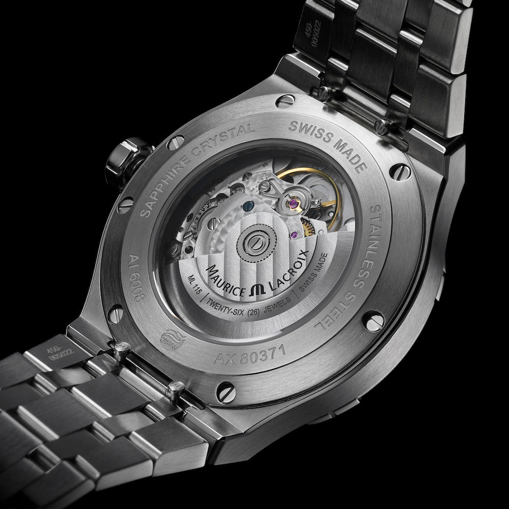Maurice Lacroix Aikon Green Watch AI6008-SS002-630-1 Image 3