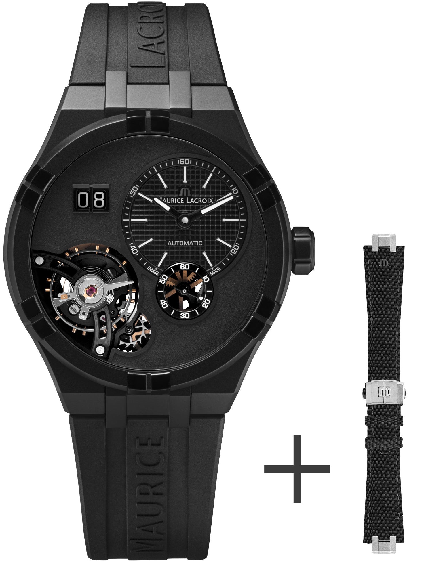 Maurice Lacroix Aikon Master Grand Date Black Watch AI6118-DLB0B-330-2 Image 1