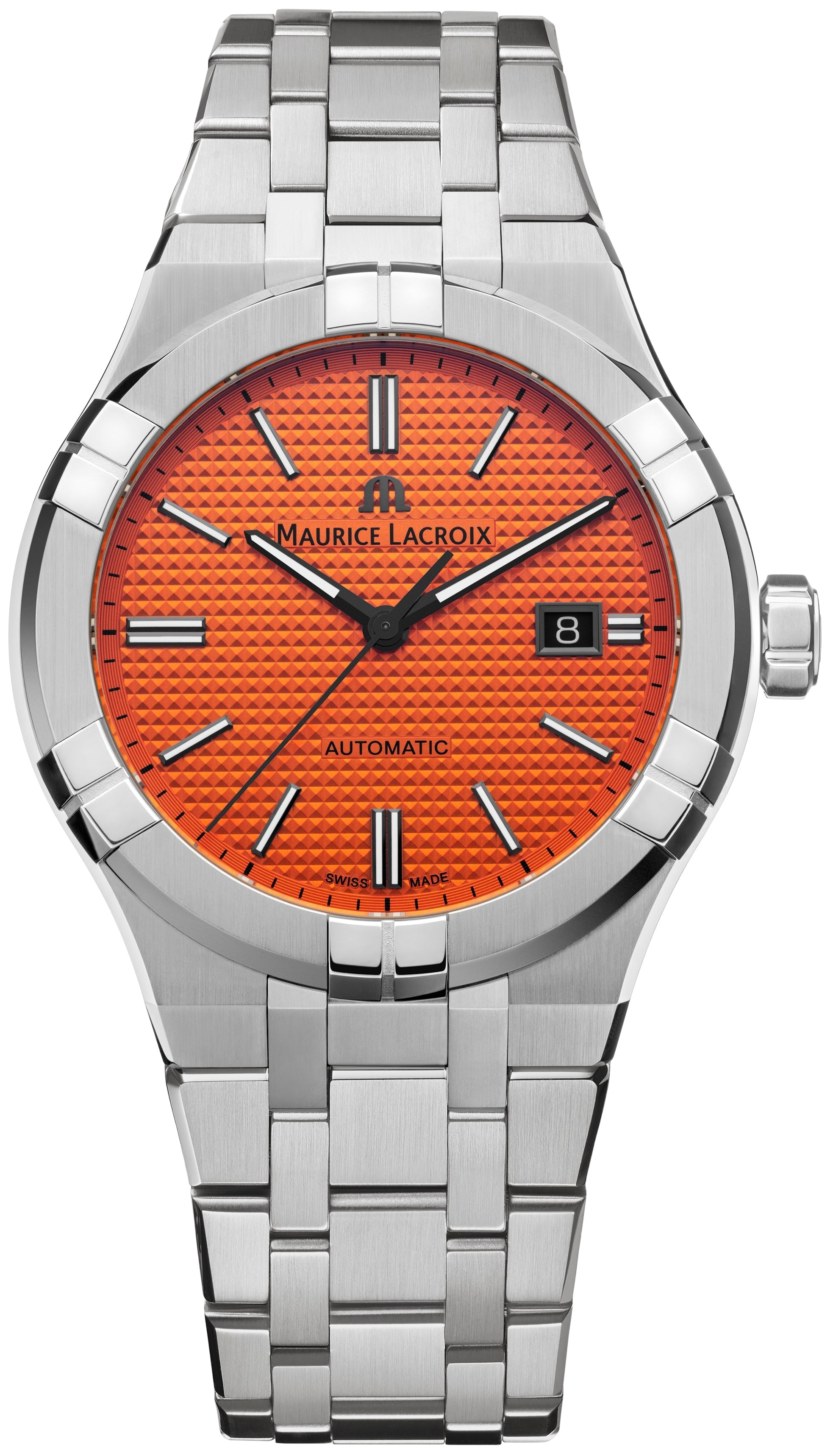 Maurice Lacroix Aikon Orange 42mm Limited Edition Watch AI6008-SS00F-530-E Image 2