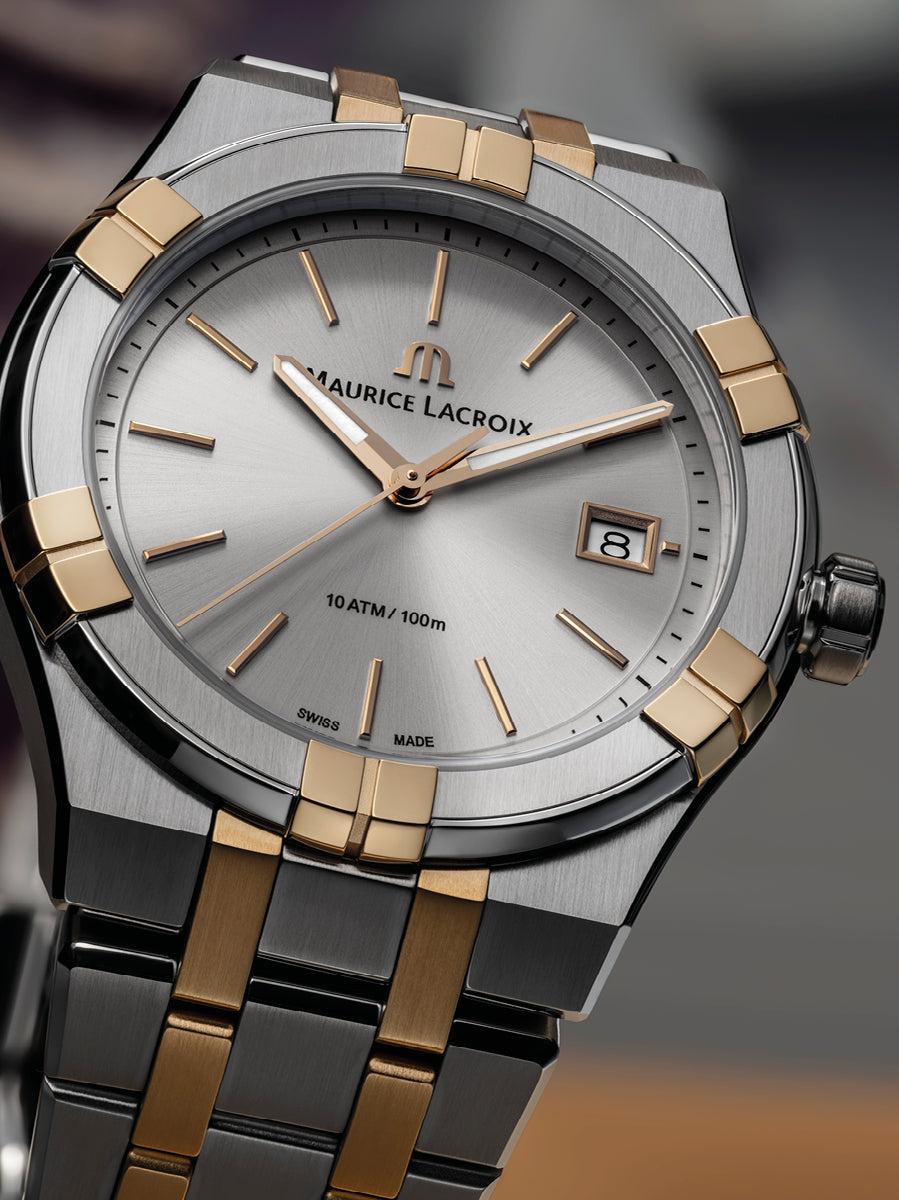 Maurice Lacroix Aikon Quartz Silver Watch AI1108-PVP02-130-1 Image 2
