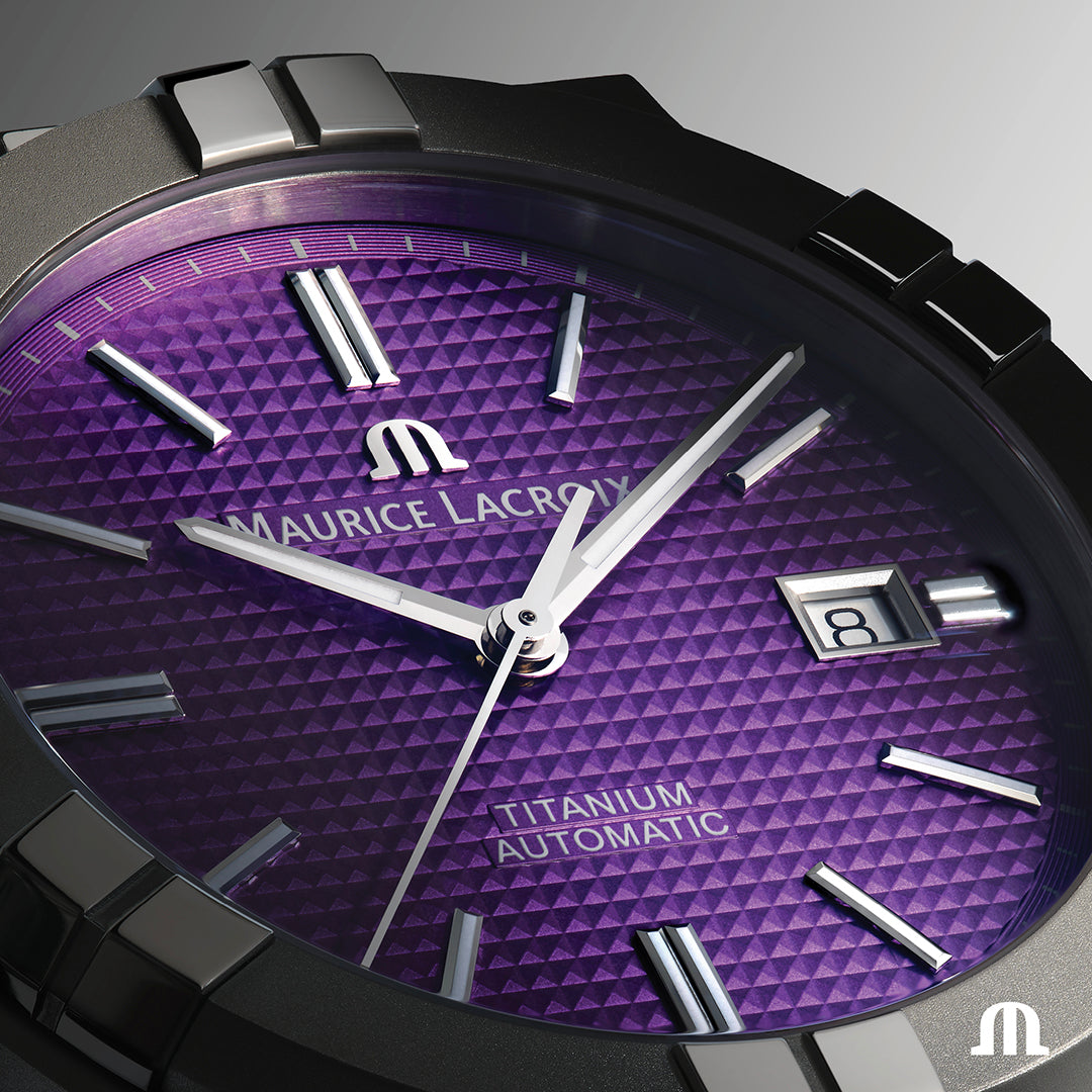 Maurice Lacroix Aikon Titanium Watch AI6008-TT032-430-1 Image 3