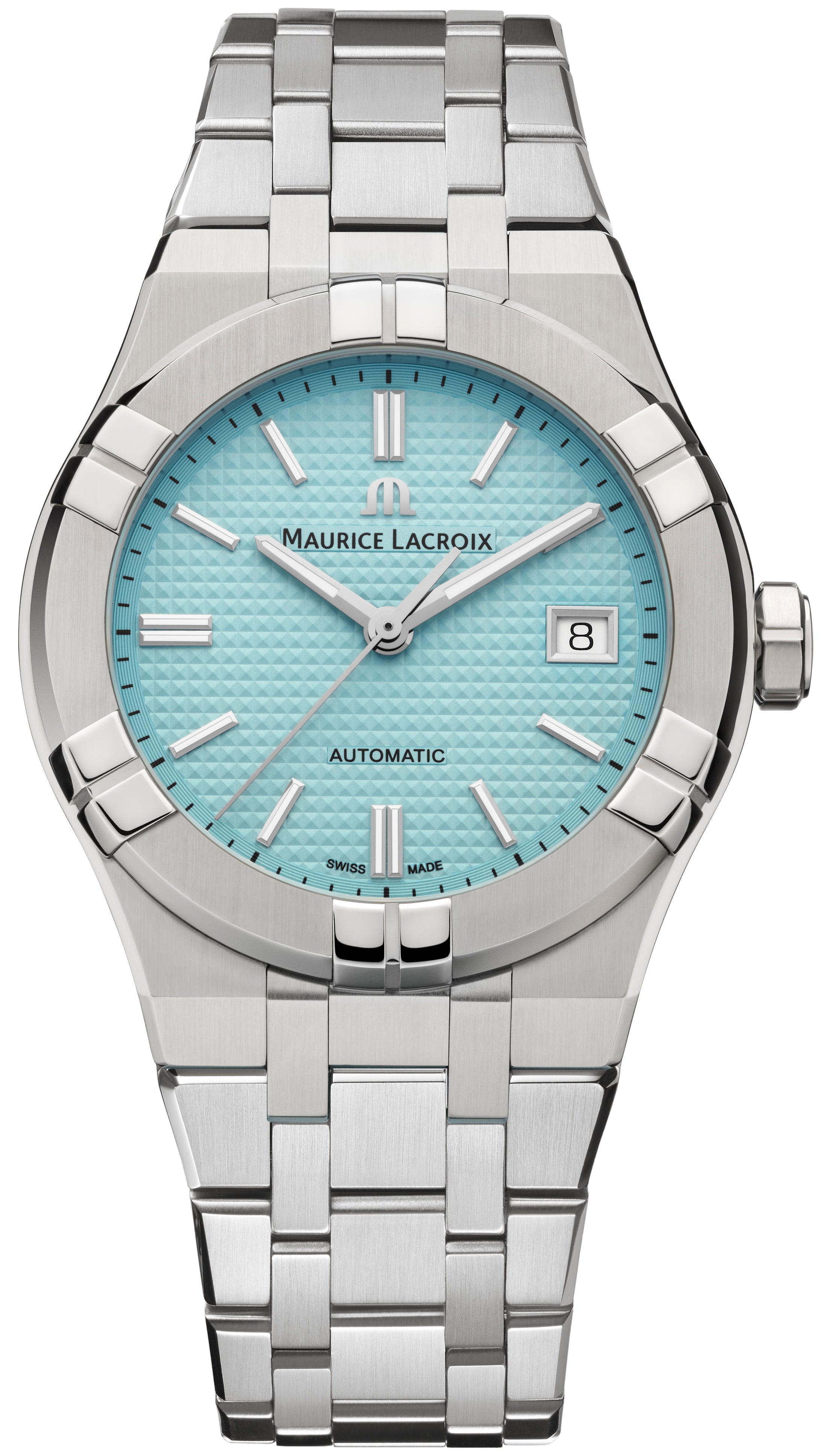 Maurice Lacroix Aikon Turquoise 39mm Limited Edition Watch AI6007-SS00F-431-C Image 2