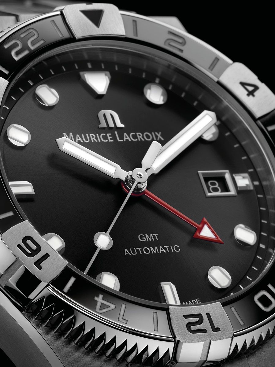 Maurice Lacroix Aikon Venturer GMT Watch AI6158-SS002-330-1 Image 2